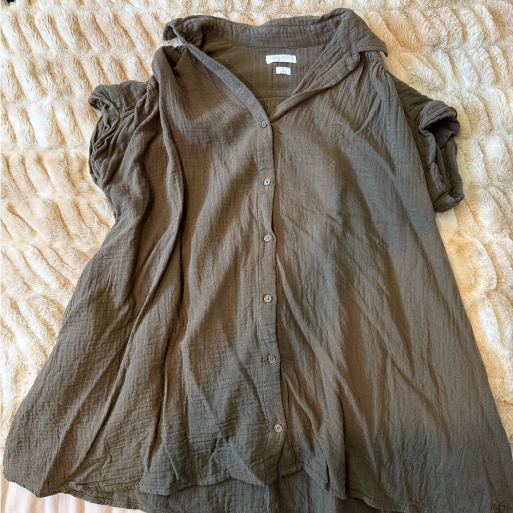 Muslin tunic dress